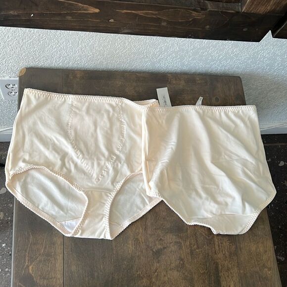 NWT Bali Womens Smoothing Cotton Tummy control  Brief X037 2Pack - Picture 4 of 9